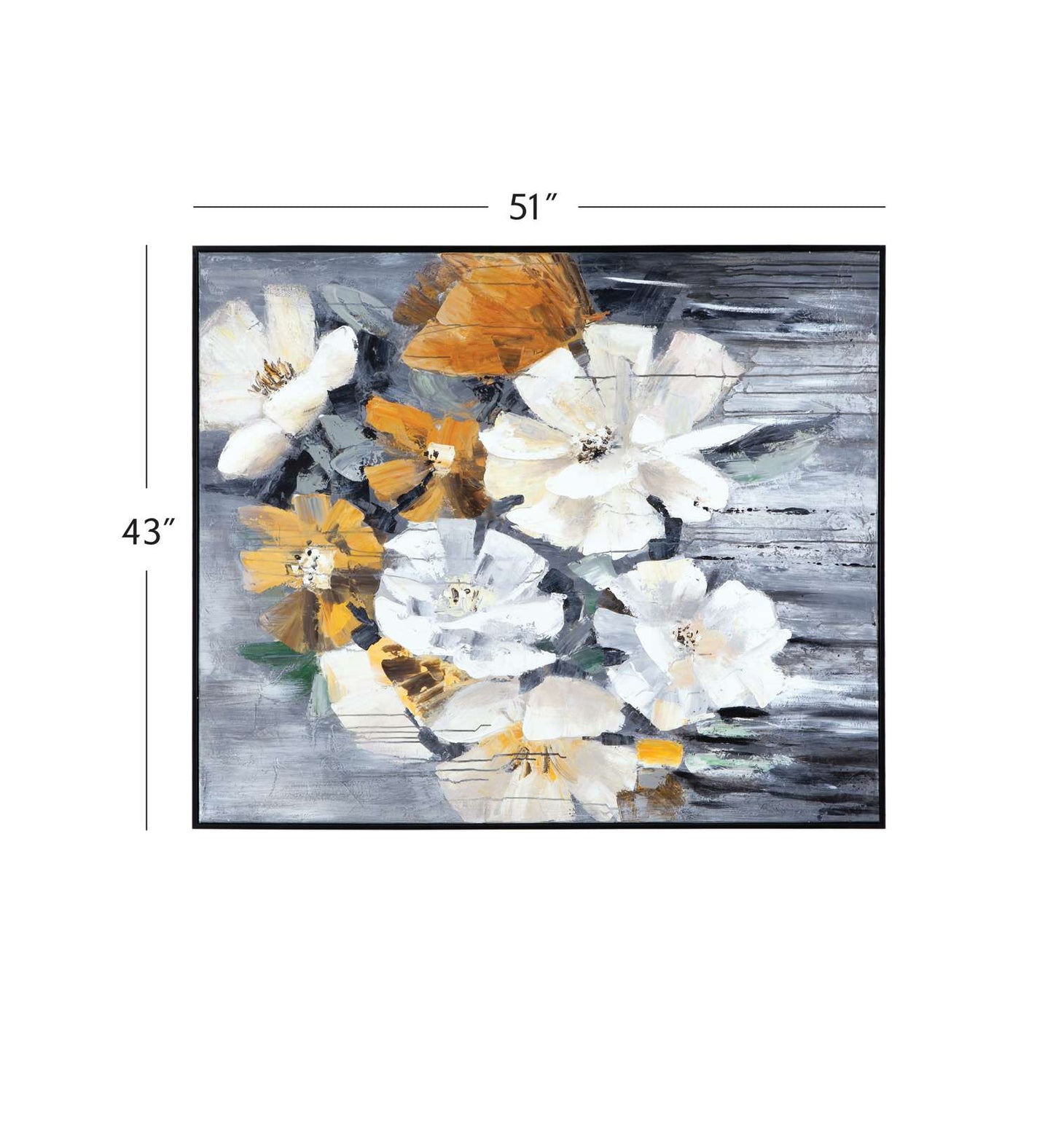 Celedon Framed Canvas - Dimensional