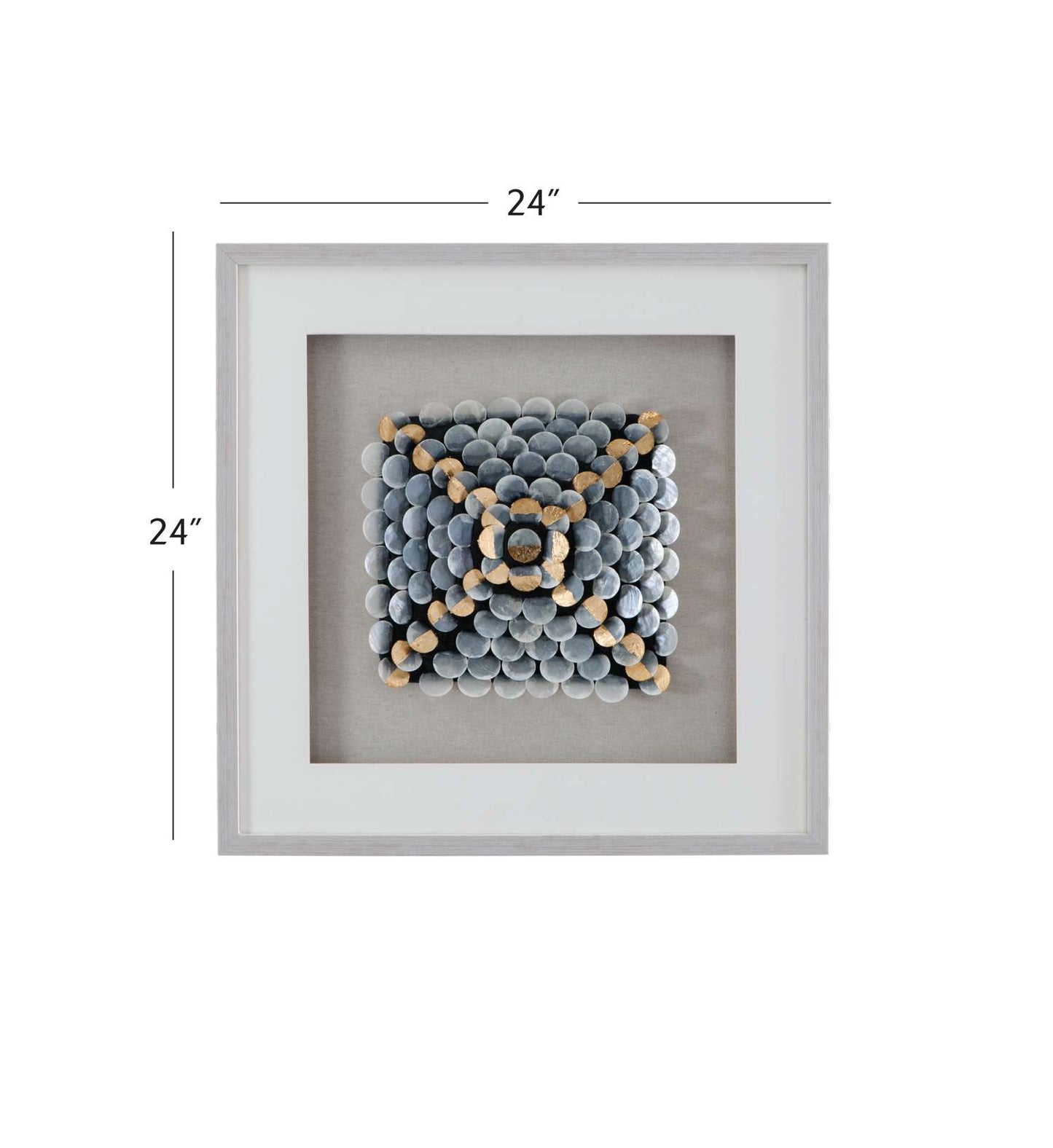 Roselle Wall Art - Dimensional