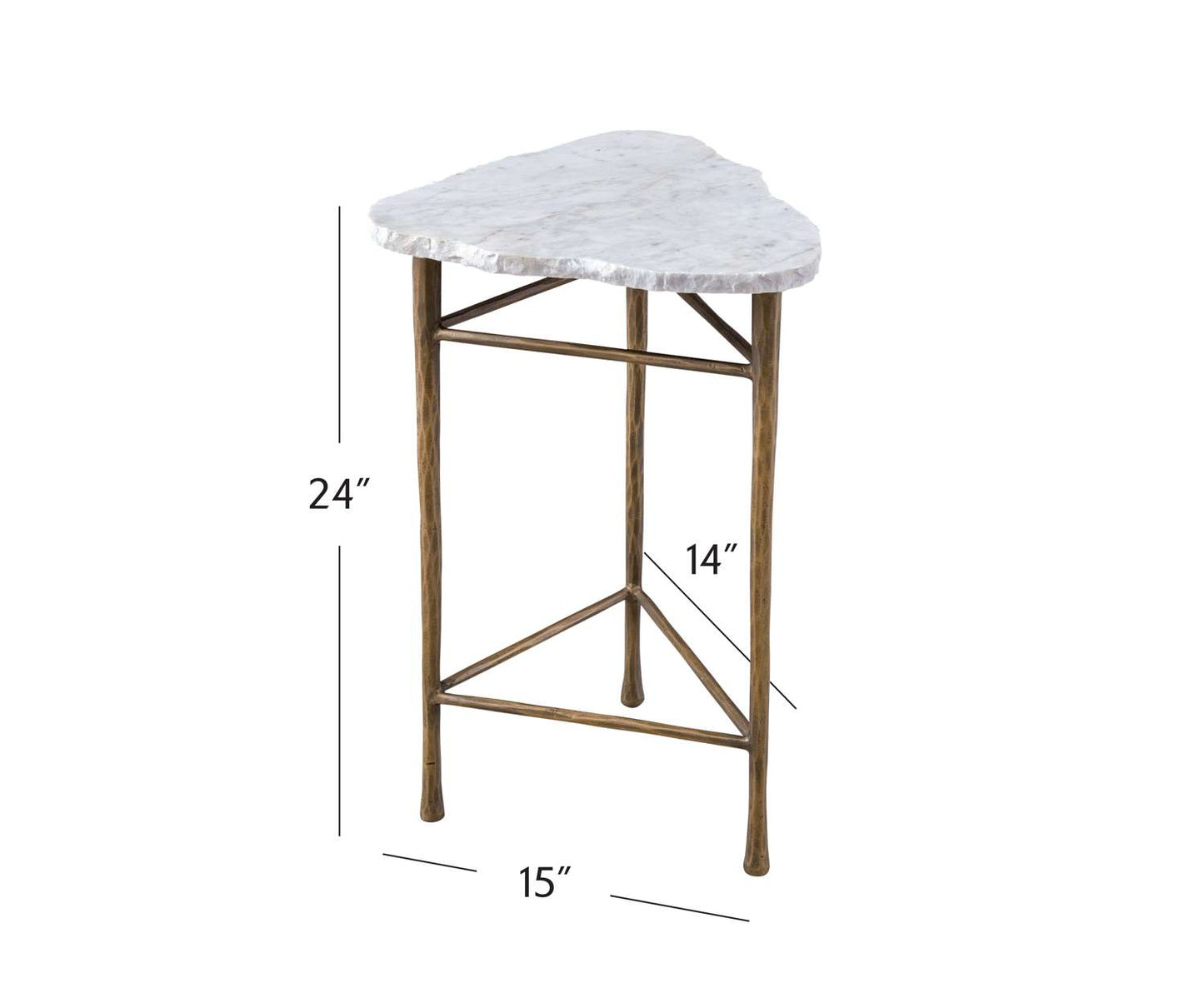 Knapp Accent Table - Dimensional