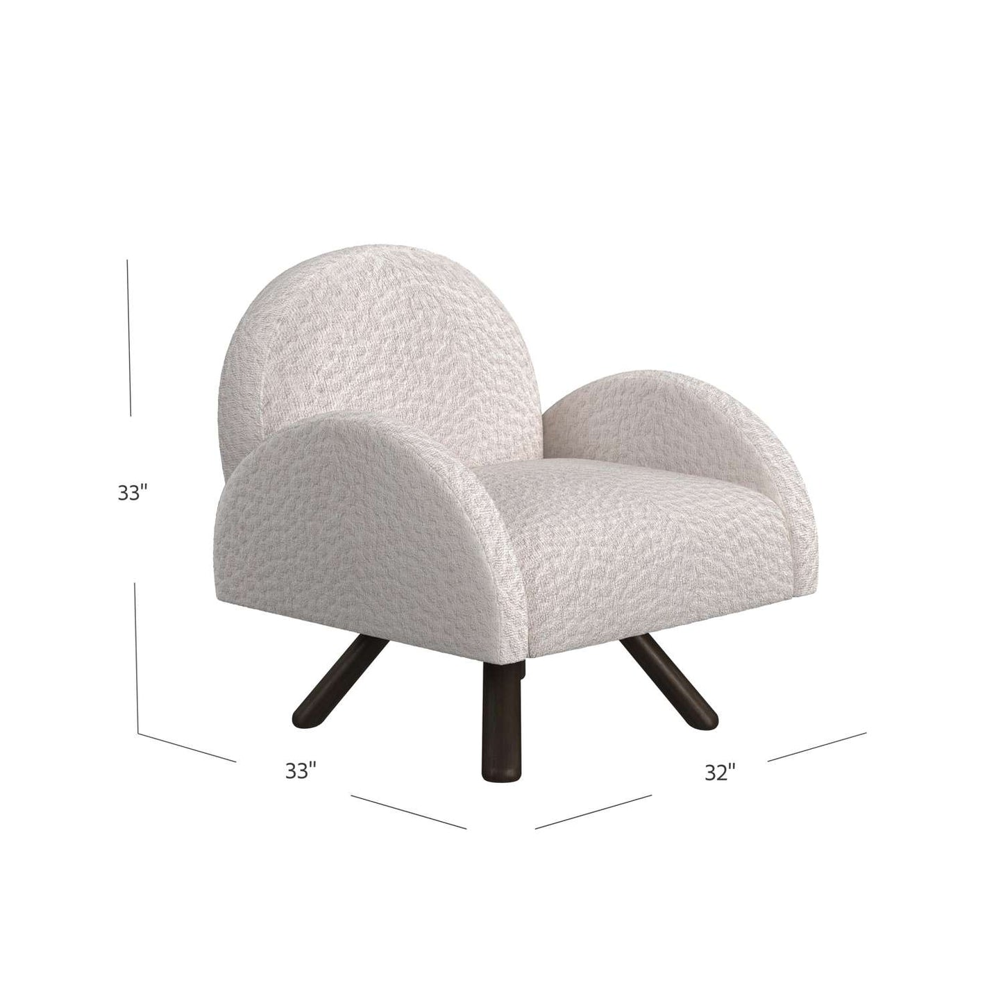 Myrtle Accent Chair - Dimensional