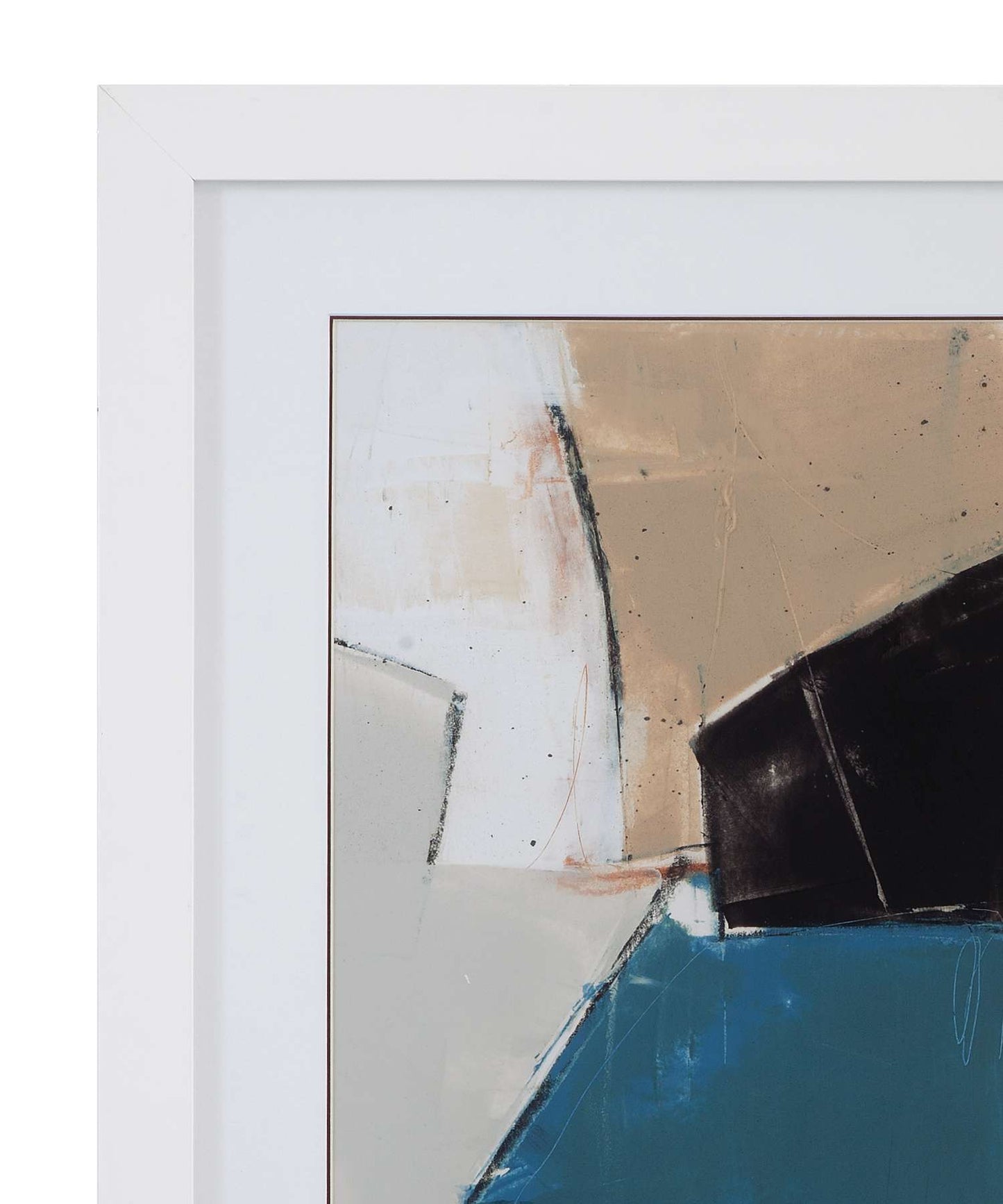 Layers II Framed Print - Detail
