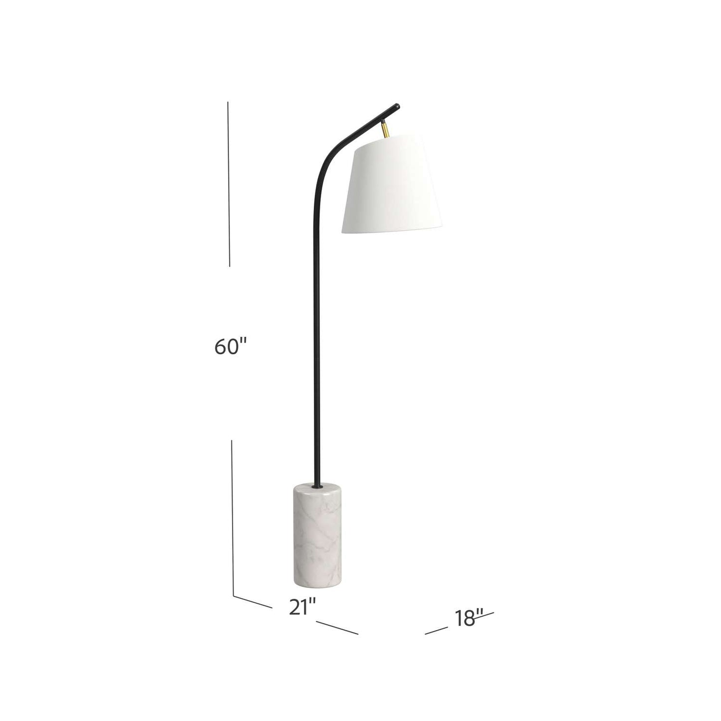Studio Floor Lamp - Dimensional