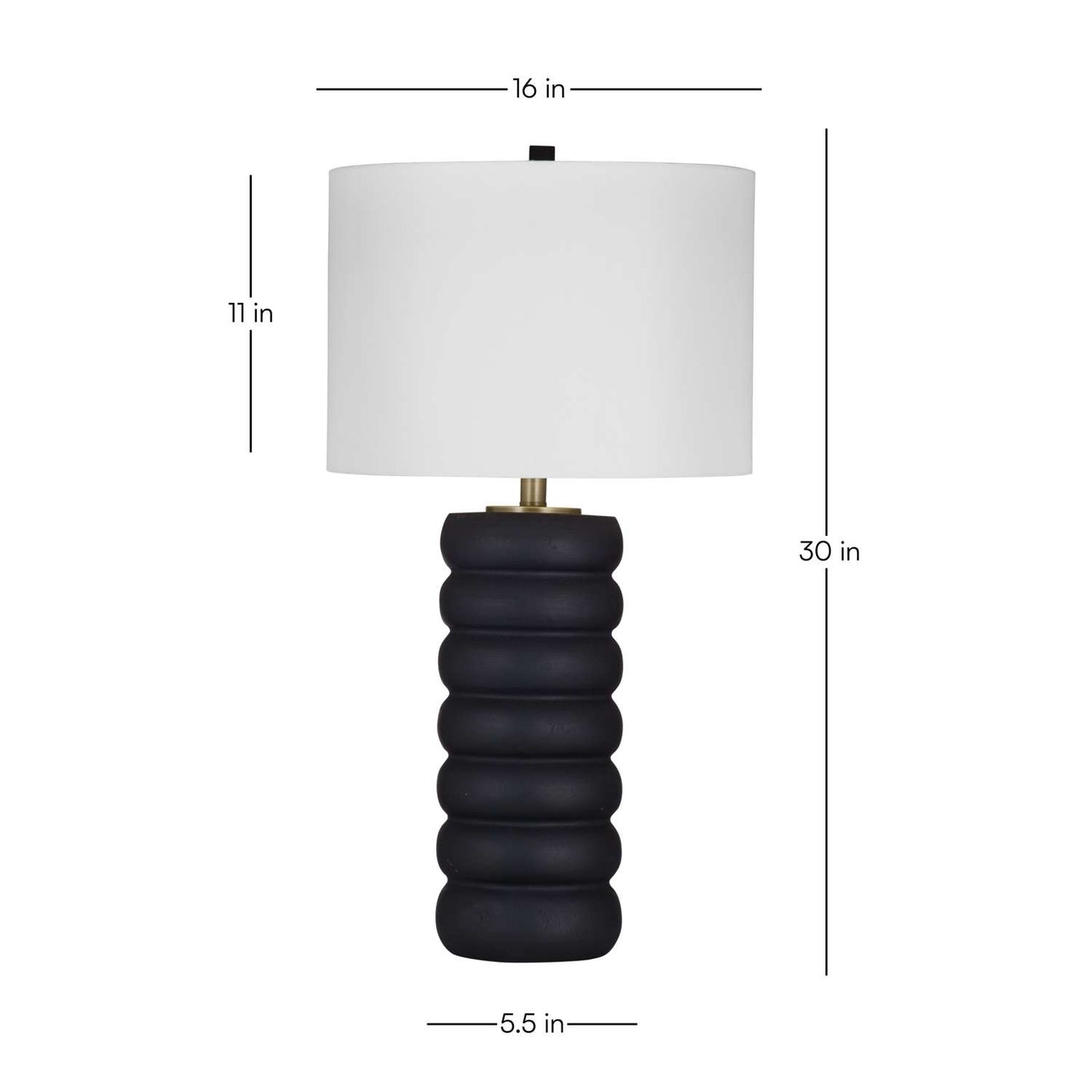 Pareena Table Lamp - Dimensional