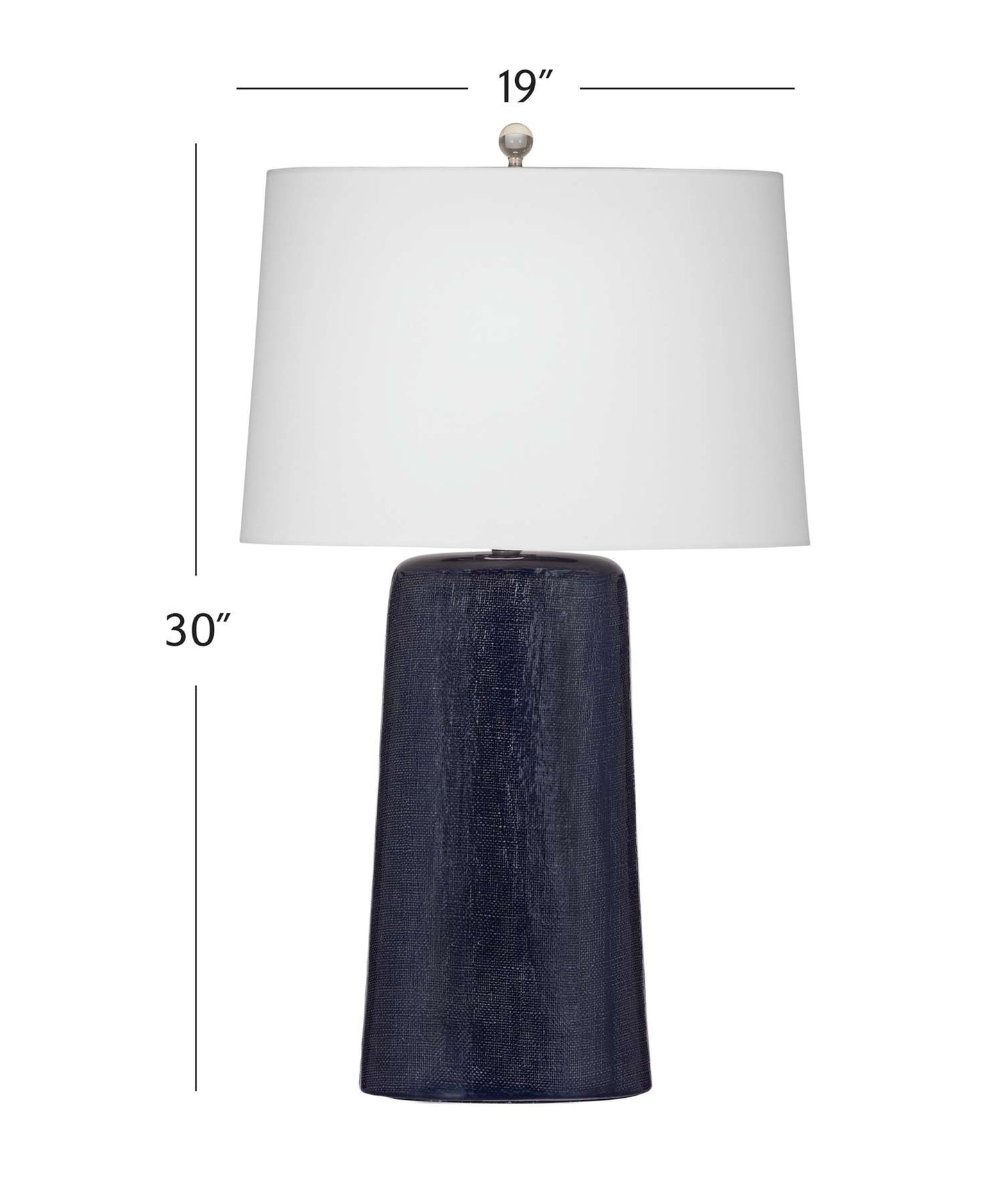 Lancaster Table Lamp - Dimensional