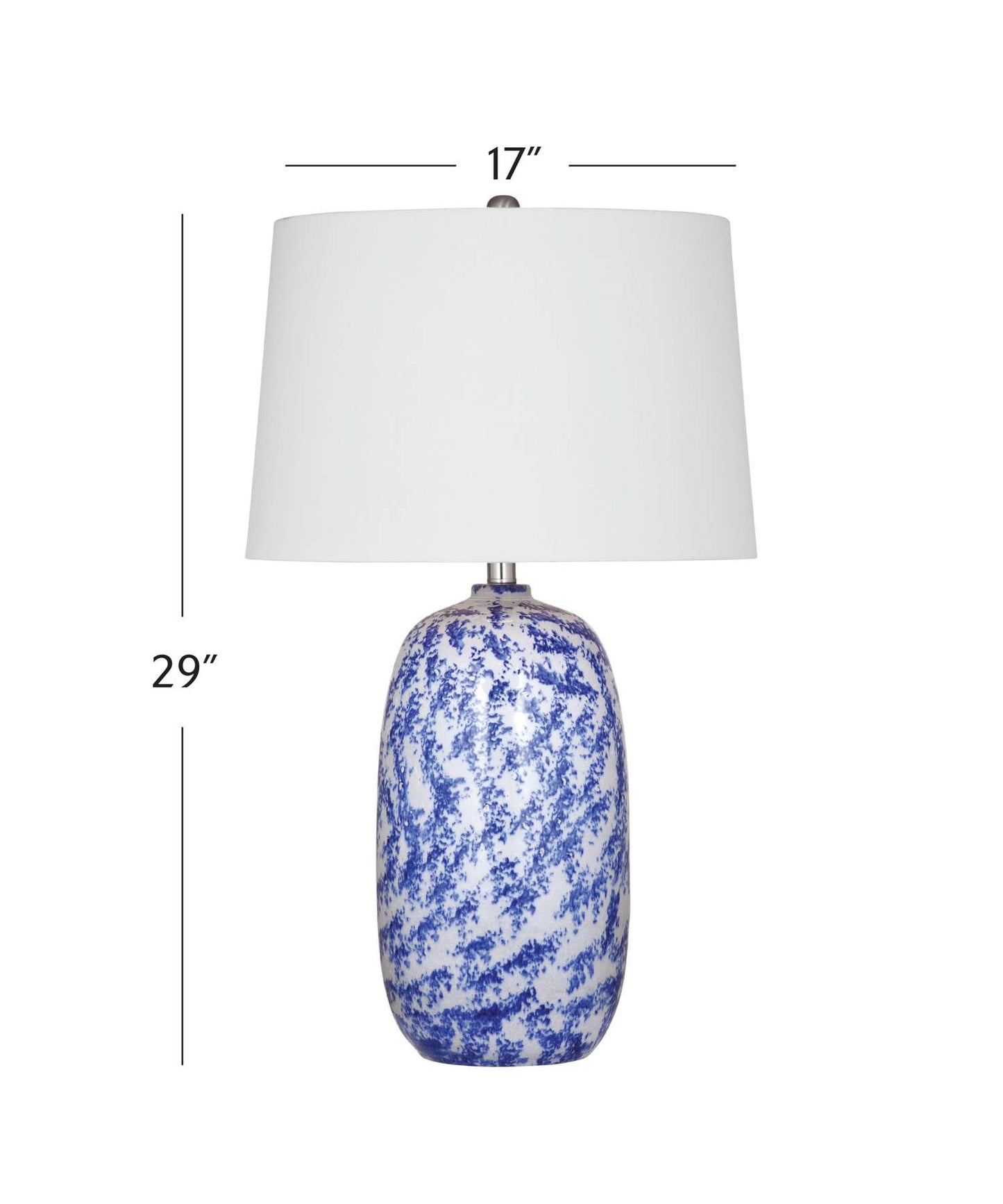 Mila Table Lamp - Dimensional