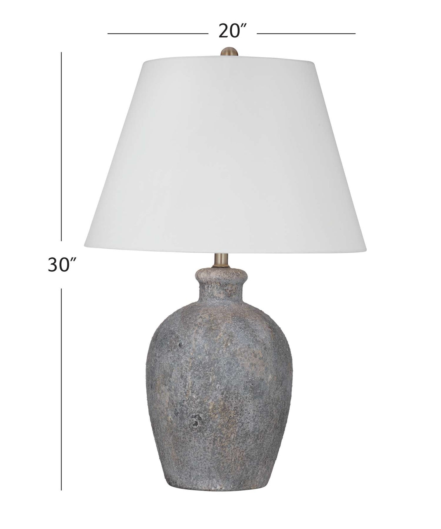 Fremont Table Lamp - Dimensional