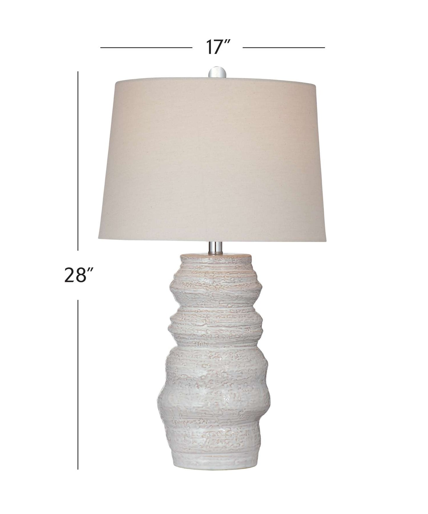 Lilloe Table Lamp - Dimensional
