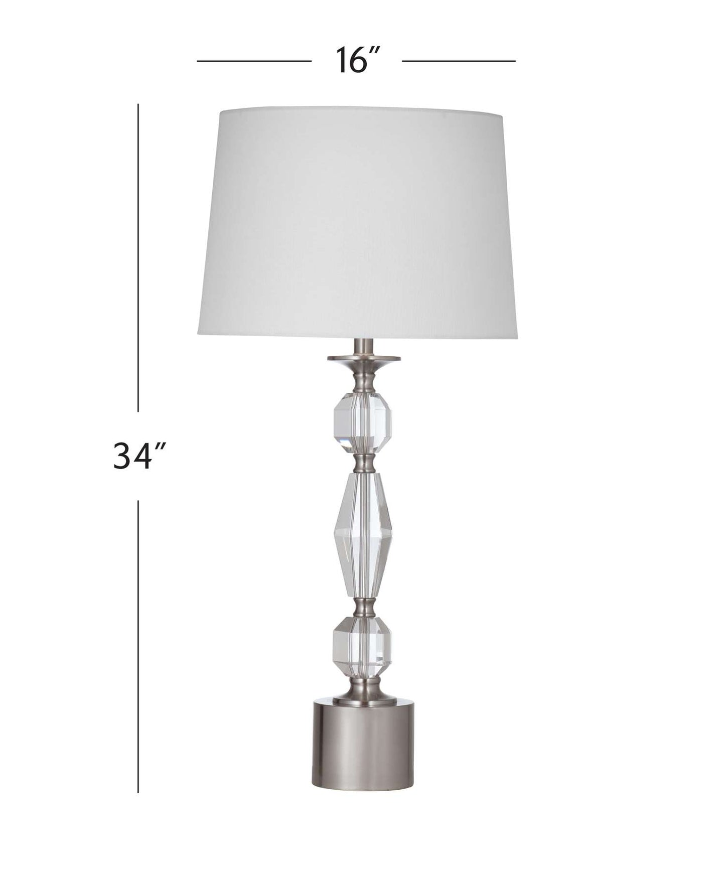 Bella Table Lamp - Dimensional