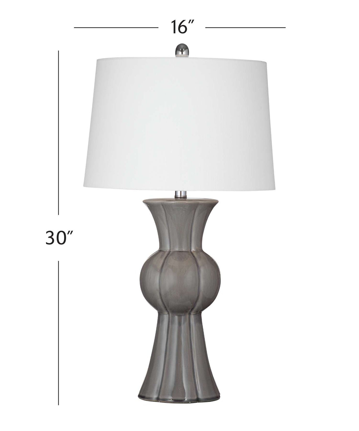 Orillia Table Lamp - Dimensional