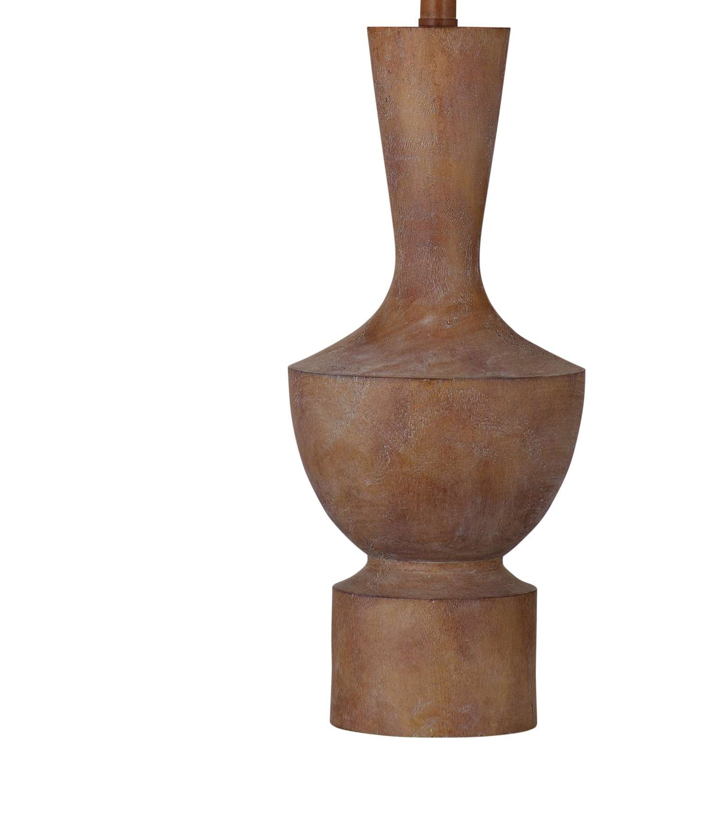 Rustic Brown Sculptural Table Lamp (Set of 2) - Additional