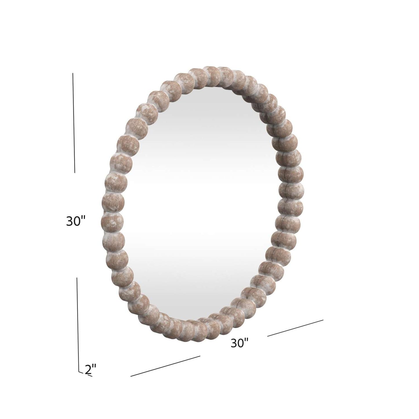 Zeena Wall Mirror - Dimensional