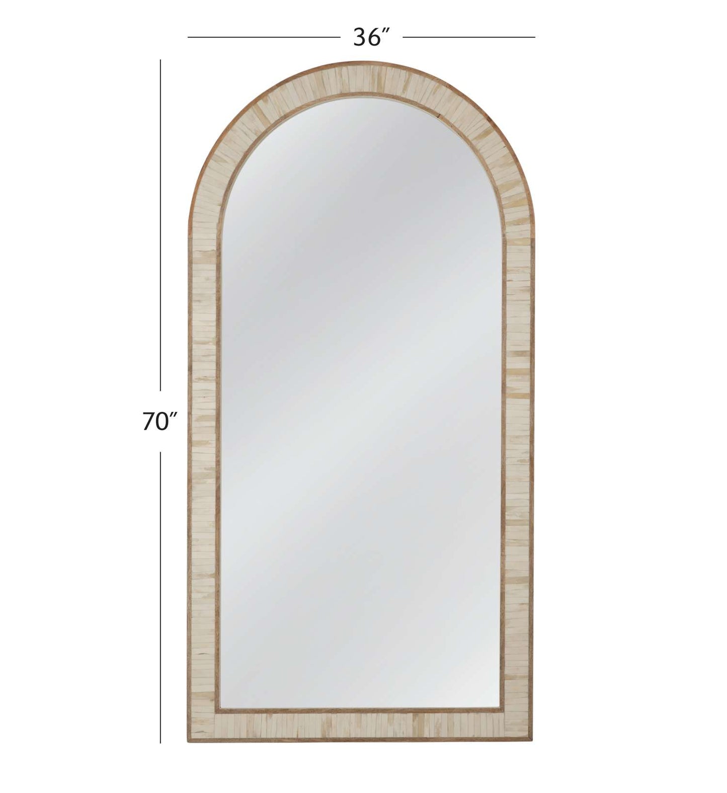 Halsey Floor Mirror - Dimensional