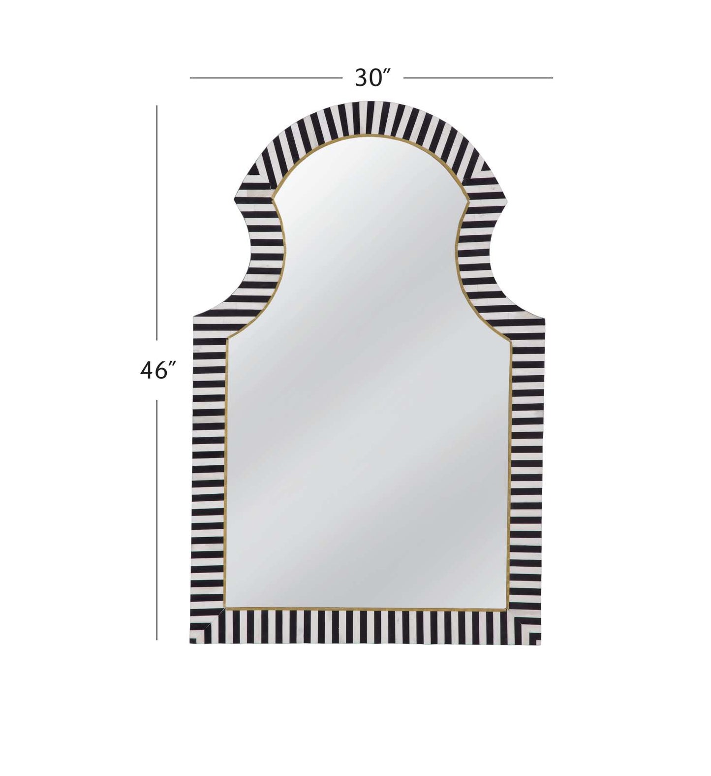 Martens Wall Mirror - Dimensional