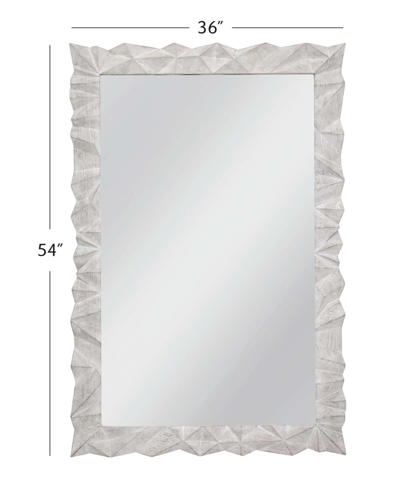 Isola Wall Mirror - Dimensional