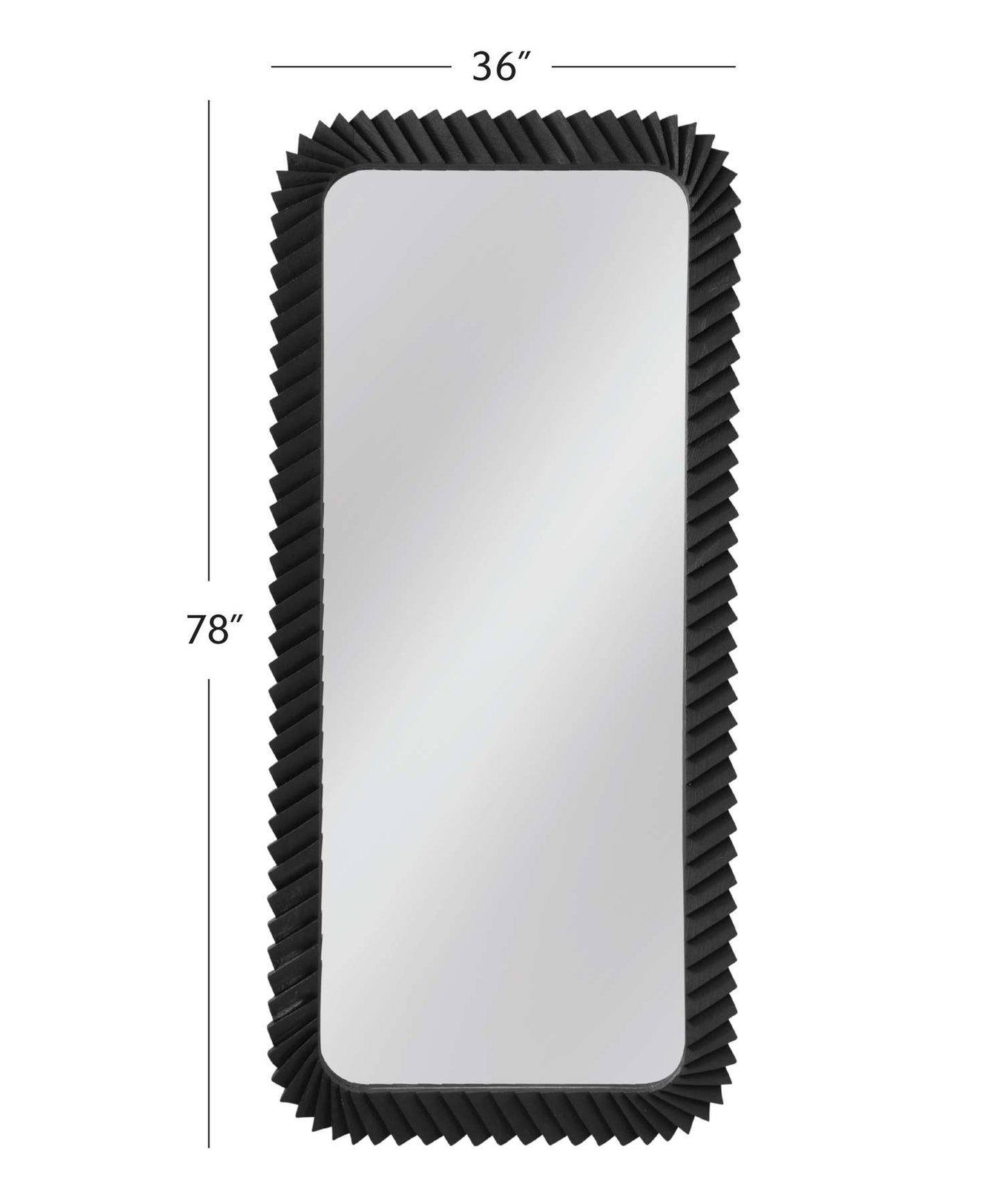 Kindlow Floor Mirror - Dimensional