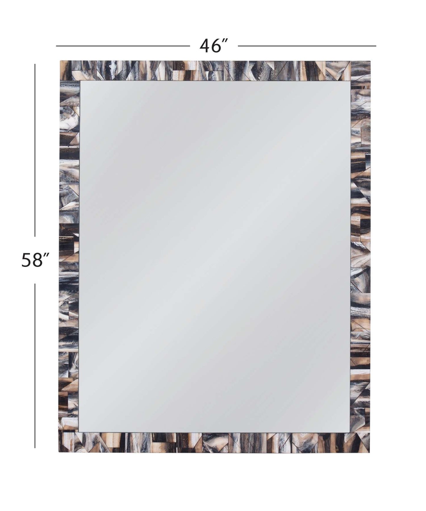 Kervo Wall Mirror - Dimensional