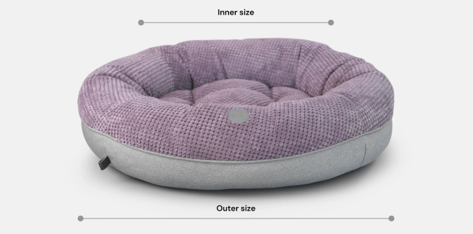 Chestnut Donut Pet Bed
