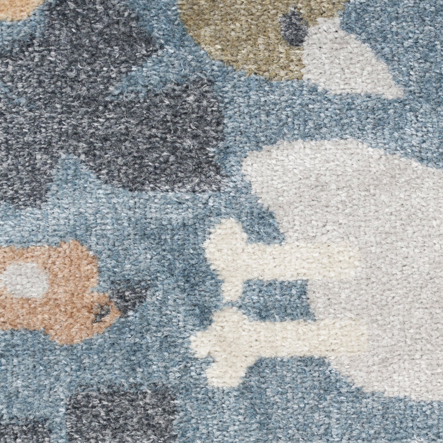 Nourison Astra Multicolor Pet Friendly Machine Washable Rug - Swatch