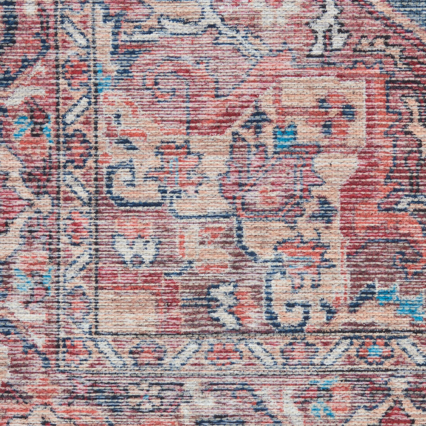 Nourison New Concept Multicolor Machine Washable Rug - Swatch