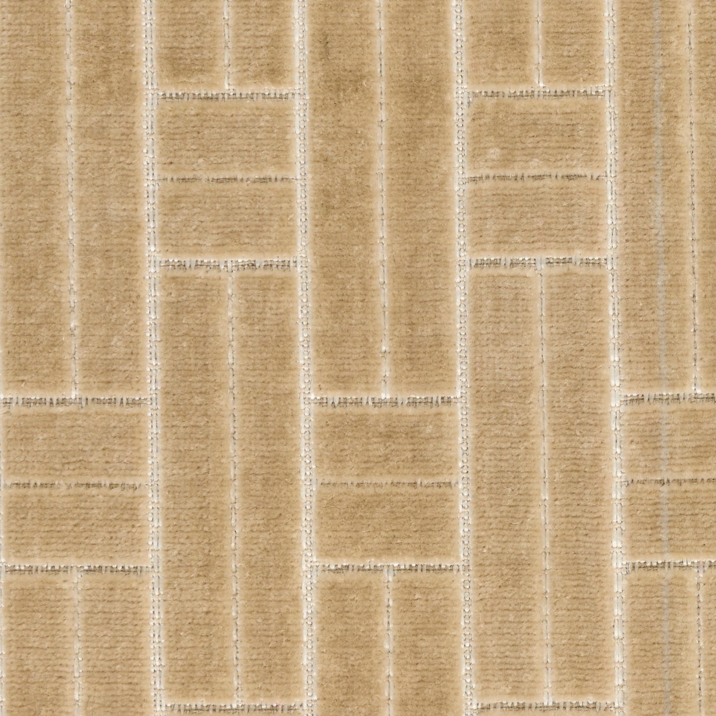 Nourison Charm Beige & Ivory Pet Friendly Machine Washable Rug - Swatch