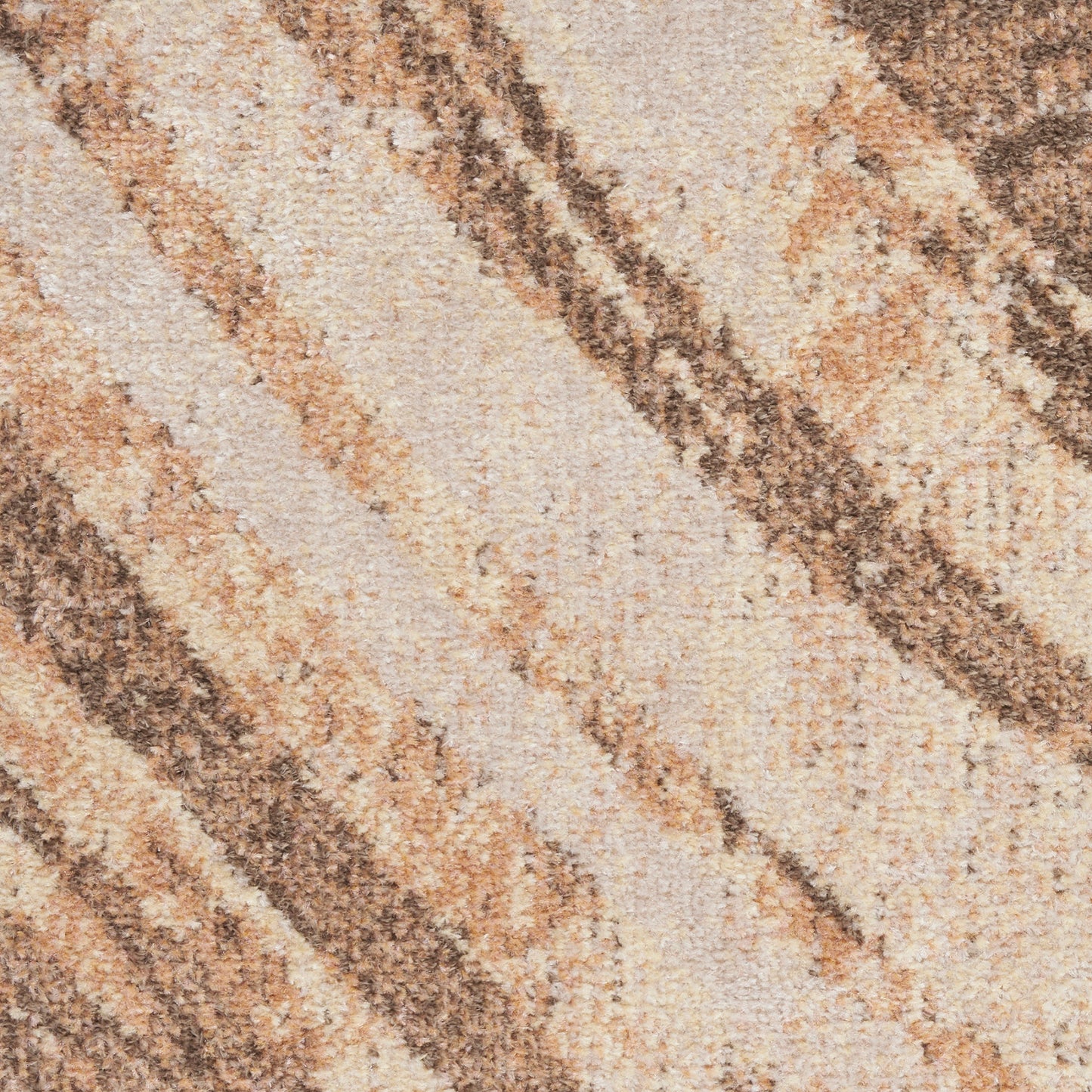 Nourison Astra Beige Pet Friendly Machine Washable Rug - Swatch