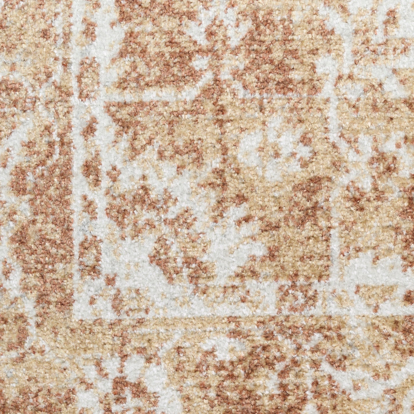 Nourison Astra Rust Pet Friendly Machine Washable Rug - Swatch