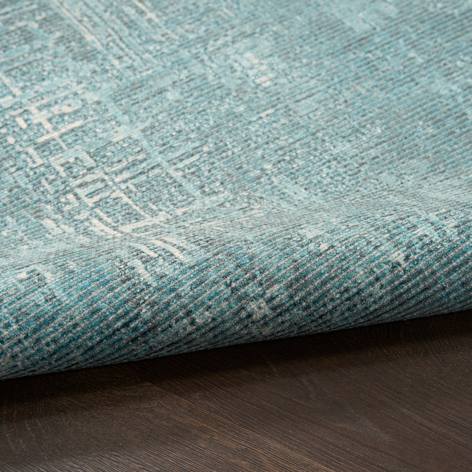 Nourison Botanical Green Machine Washable Rug - Texture