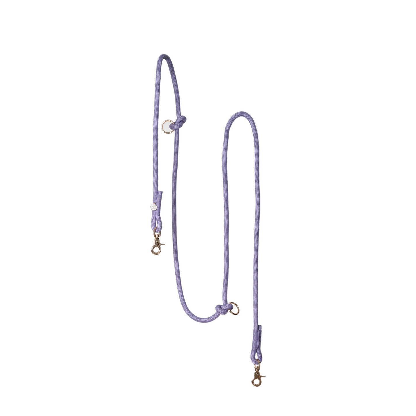 Hands Free Braided Leash - Lavender