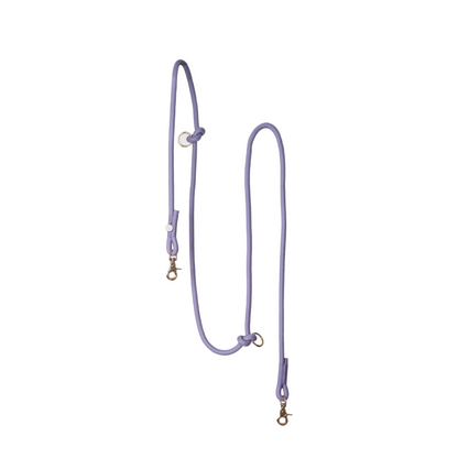 Hands Free Braided Leash - Lavender