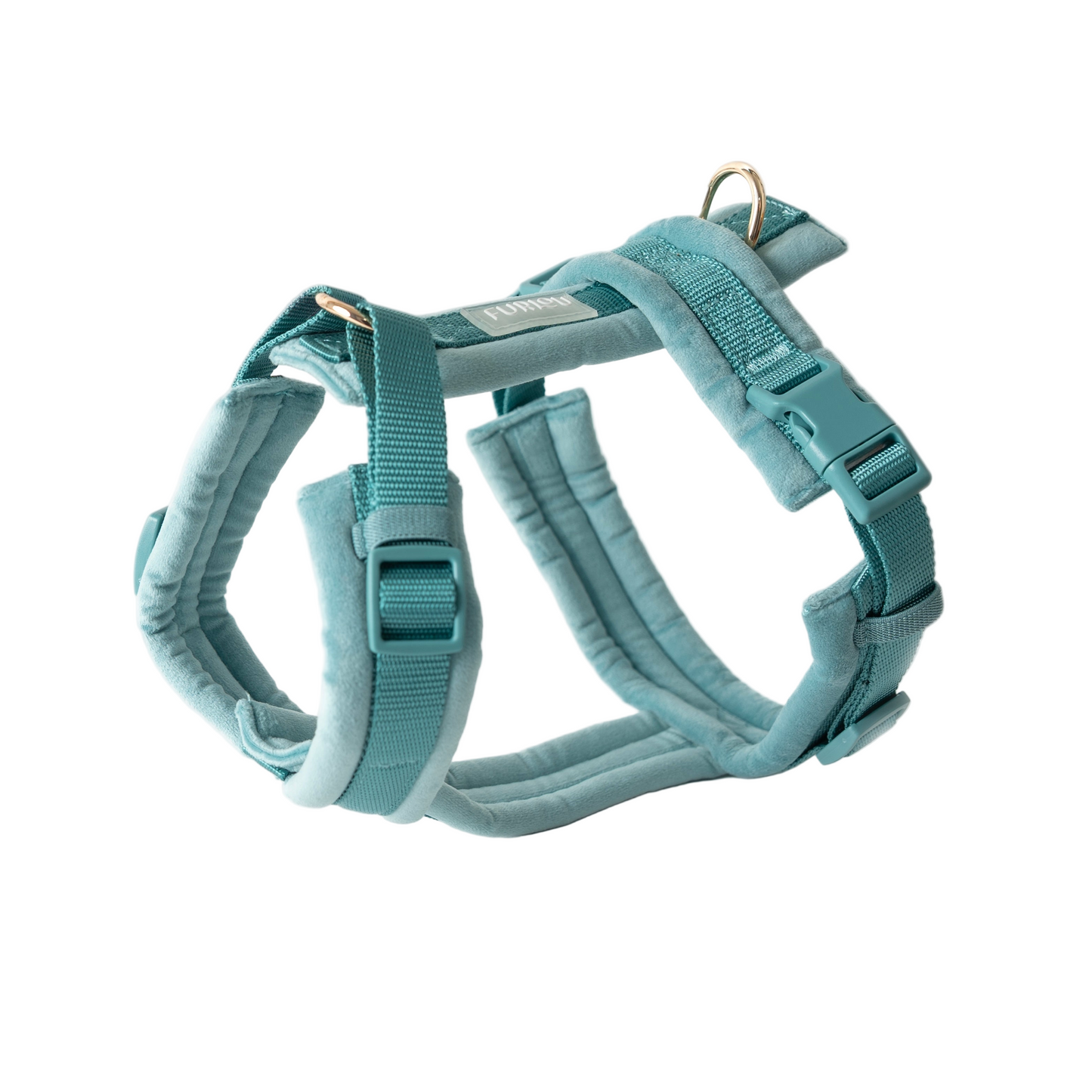 Velvet Dog Harness - Blue