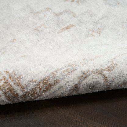 Nourison Astra Grey Pet Friendly Machine Washable Rug - Texture