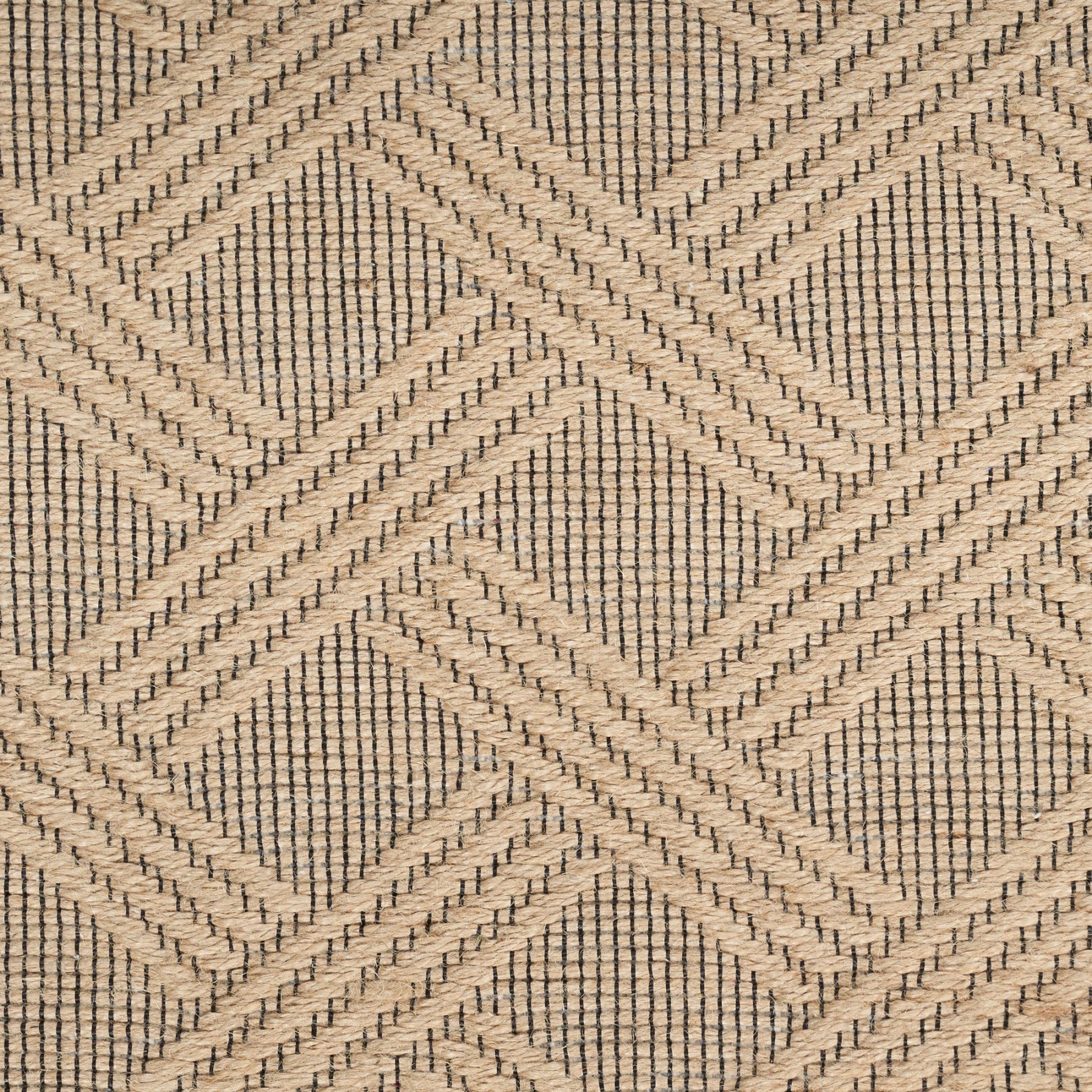 Nourison Jute Loom Woven Natural Machine Washable Rug - Swatch