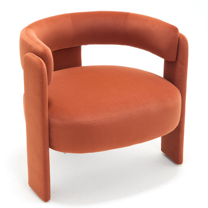 Accent Chair for Living Room, Velvet Comfy Single Sofa Chair