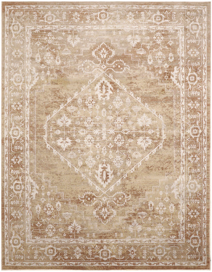 Nourison Astra Rust & Multicolor Pet Friendly Machine Washable Rug - Main