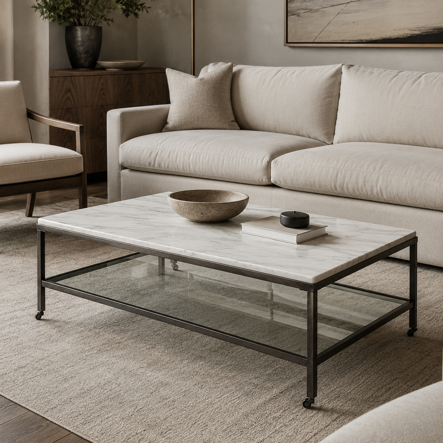 Whitman Rect Coffee Table - Main