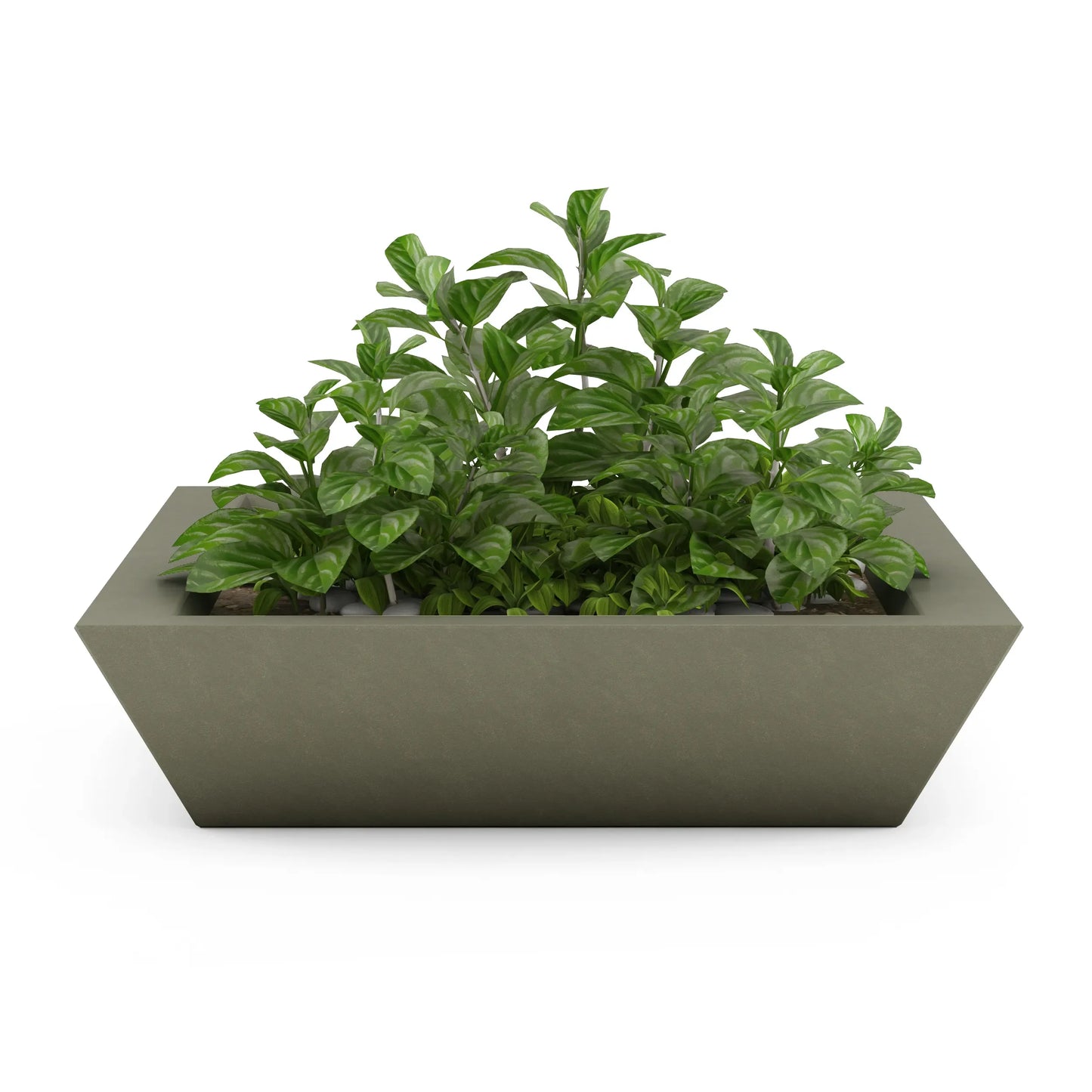 Newport Large Outdoor Shallow Planter