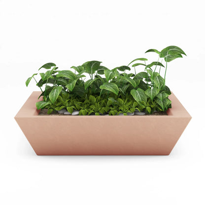 Newport Large Outdoor Shallow Planter