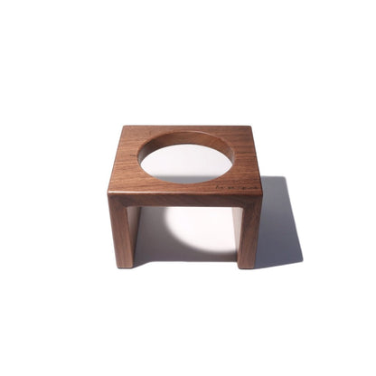 Aevan Epoch Solid Wood Pet Bowl Stands