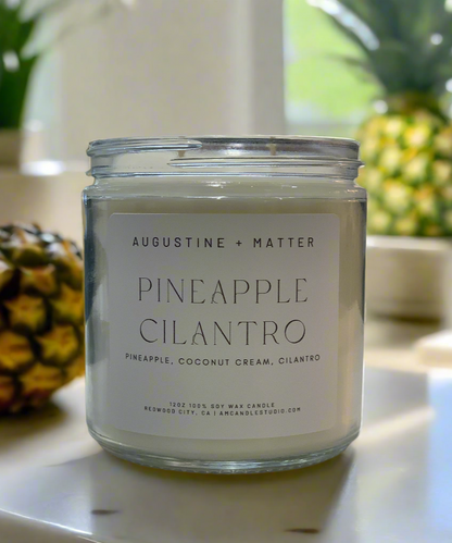 Pineapple Cilantro Soy Candle