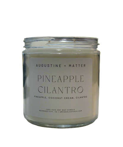 Pineapple Cilantro Soy Candle