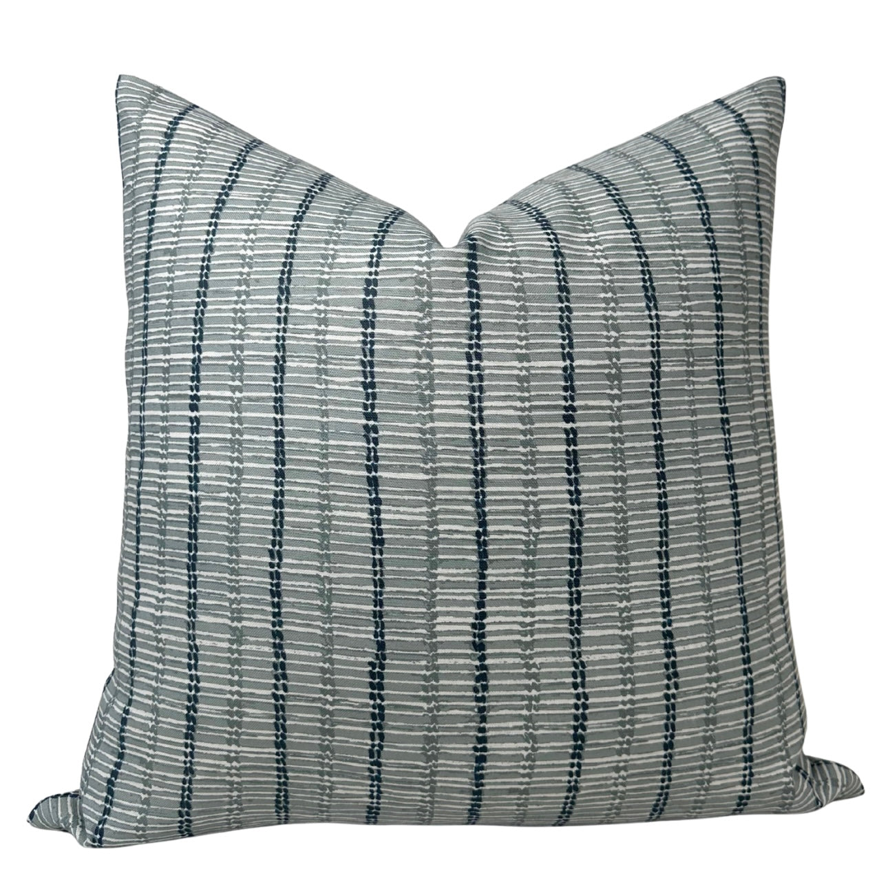 Taza Pillow in Mineral Blue