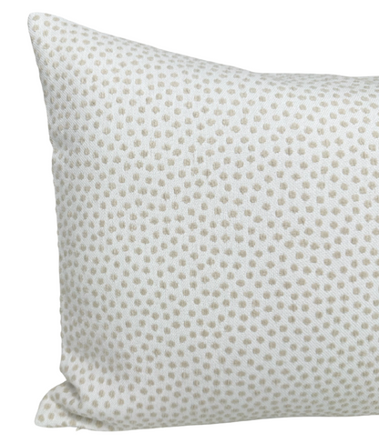 Kravet Spotted Pillow in Tan, 36085-16