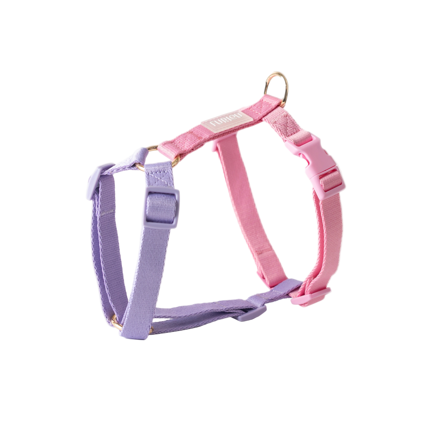 Dog Harness - Lavender & Pink