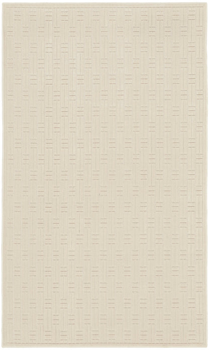 Nourison Charm Ivory Pet Friendly Machine Washable Rug - 3' x 5'
