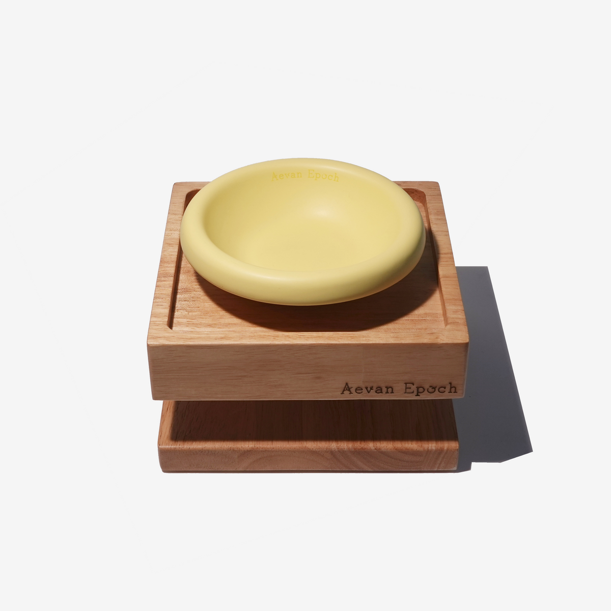 Aevan Epoch Solid Wood Pet Bowl Stands