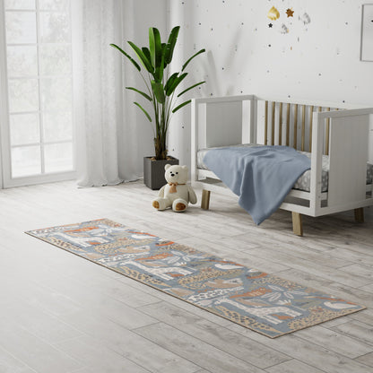 Nourison Astra Multicolor Pet Friendly Machine Washable Rug - Room Scene