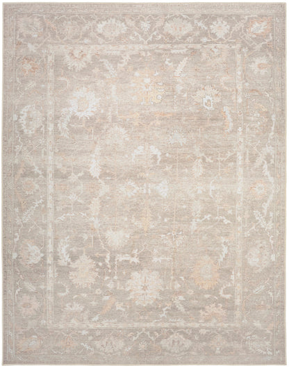 Nourison Vintage Grey Machine Washable Rug - Main