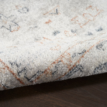Nourison Astra Light Blue Pet Friendly Machine Washable Rug - Texture