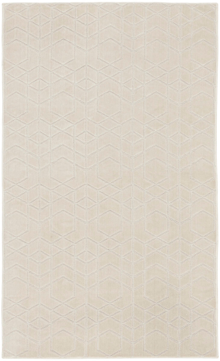 Nourison Charm Ivory Pet Friendly Machine Washable Rug - 3' x 5'
