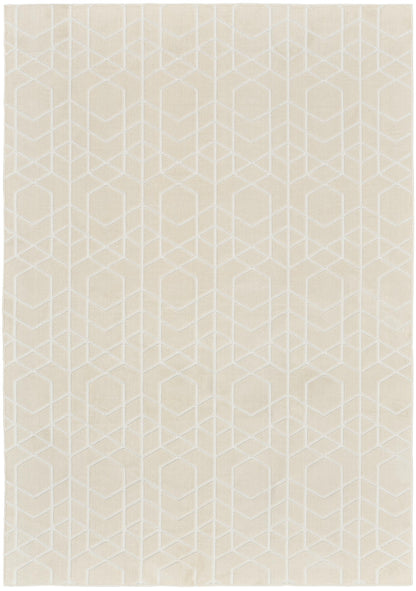 Nourison Charm Ivory Pet Friendly Machine Washable Rug - 5' x 7'